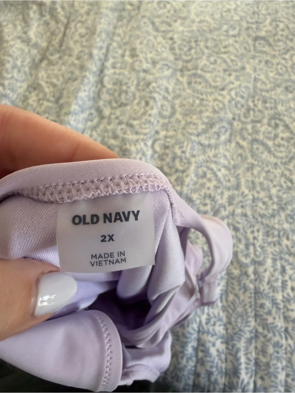One-Piece Swimsuit in Lavender